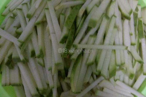 萝卜咸菜的做法图解1