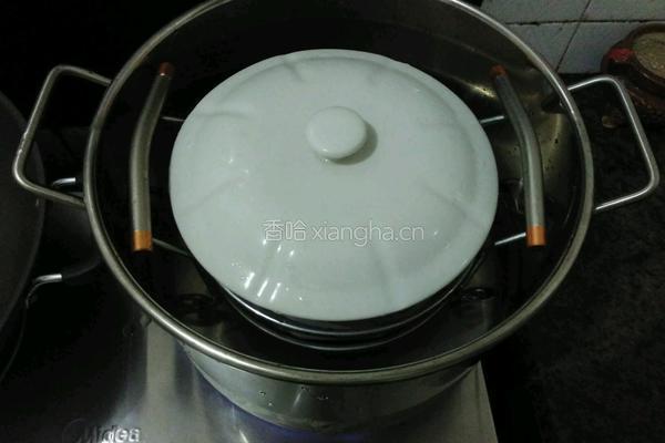 北芪党参炖鸽子的做法图解6