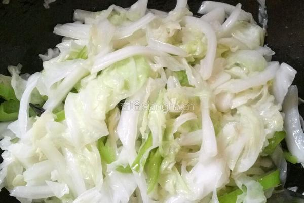 醋溜白菜帮的做法图解8