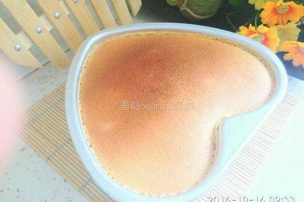 八寸戚风心型蛋糕的做法图解15