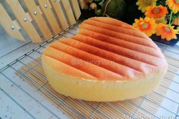 八寸戚风心型蛋糕的做法图解16