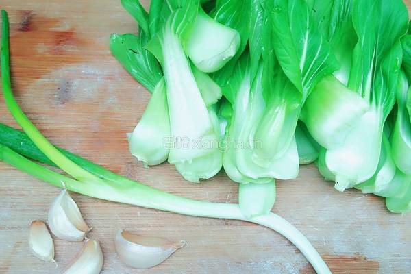 肉片炒青菜的做法图解3
