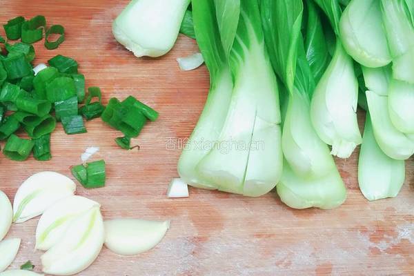 肉片炒青菜的做法图解4