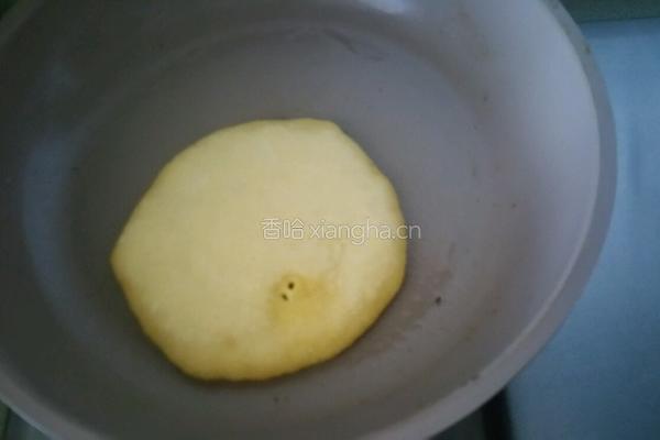奶香玉米饼的做法图解7