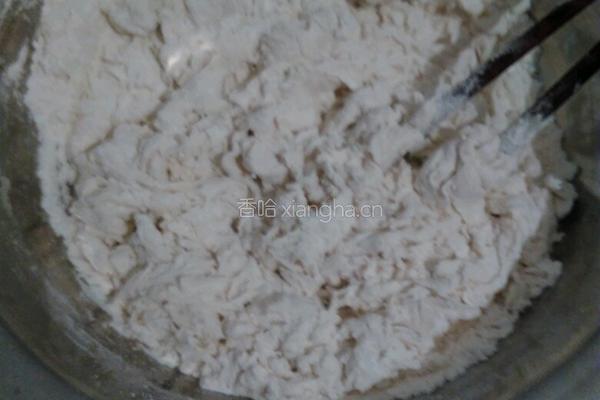 黄金葱花火腿饼的做法图解1