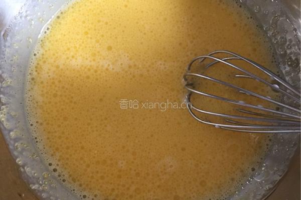8寸戚风蛋糕的做法图解4