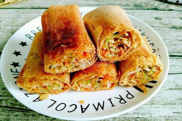 塌素菜煎饼的做法图解15