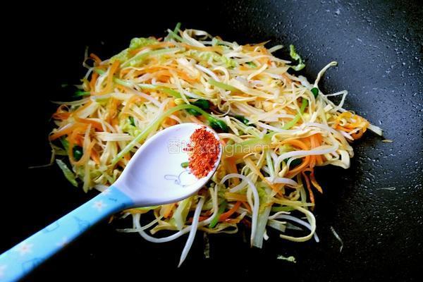 塌素菜煎饼的做法图解6