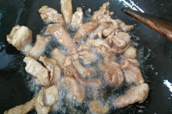 黄瓜炒肉的做法图解4