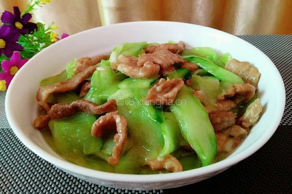 黄瓜炒肉的做法图解8