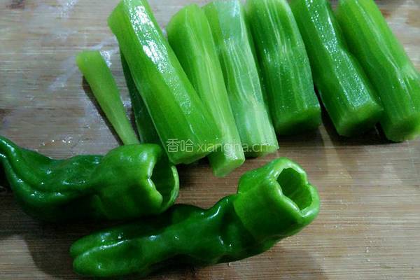 莴笋炒瘦肉的做法图解3
