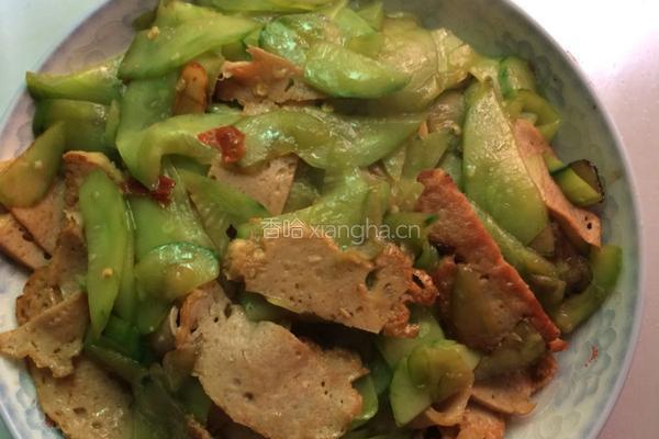 黄瓜炒肉卷的做法图解5