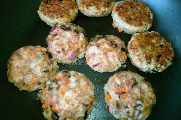 香煎肉饼的做法图解6