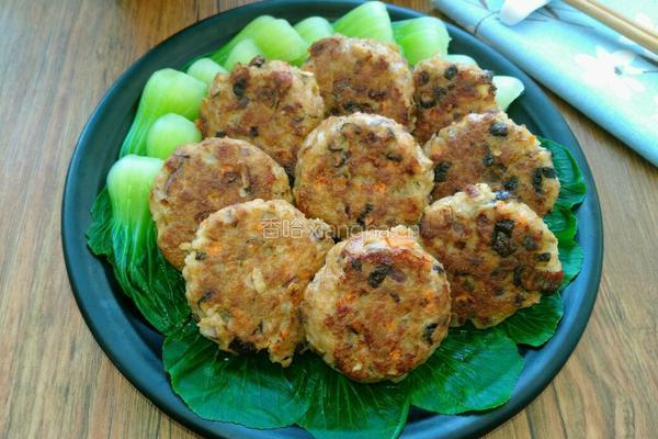 香煎肉饼的做法图解8