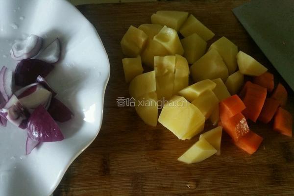 猪排咖喱饭的做法图解3