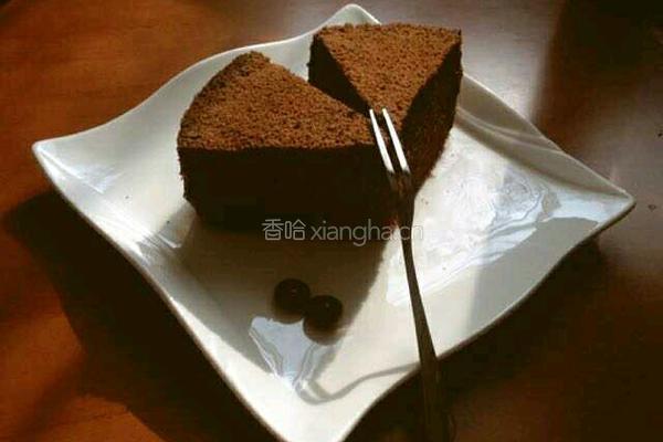 可可戚风蛋糕的做法图解17