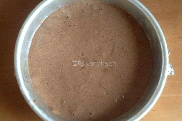 可可戚风蛋糕的做法图解14