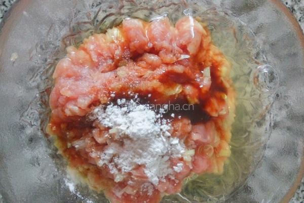 肉末蒸鸡蛋的做法图解2