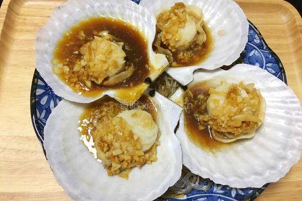 蒜蓉扇贝粉丝的做法图解8
