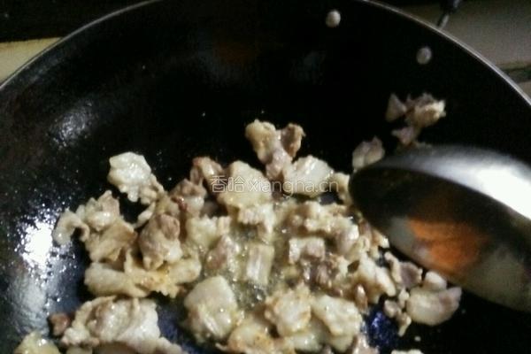 农家小炒肉的做法图解2