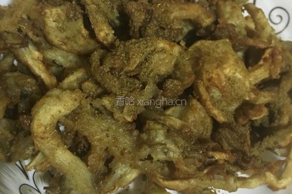 孜然炸蘑菇的做法图解8