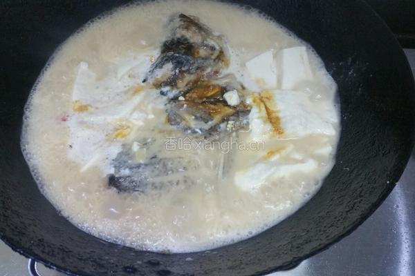 鲢鱼鱼头豆腐煲的做法图解11