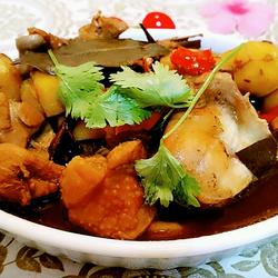 板栗炖鸡腿（电饭锅版）的做法[图]