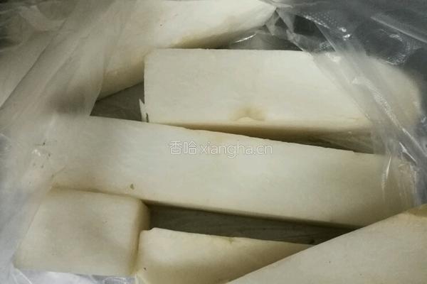香菇萝卜丝的做法图解1