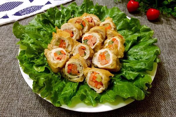 蔬菜鸡肉卷的做法图解17