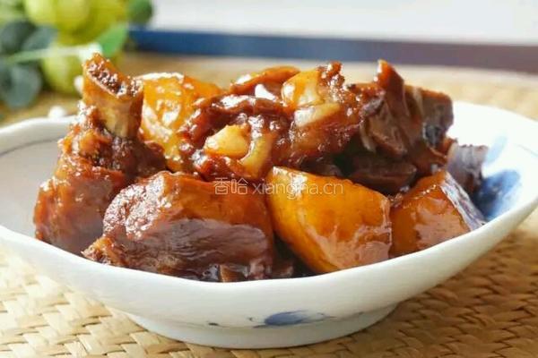 土豆烧排骨的做法图解10
