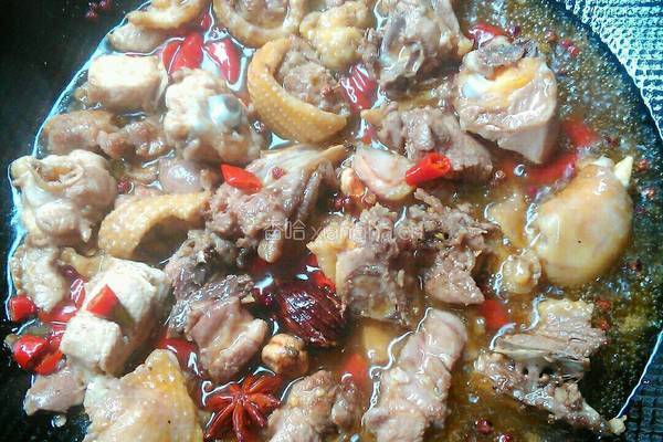 四季豆烧鸡的做法图解7