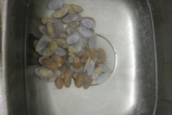 豉汁炒花甲的做法图解1