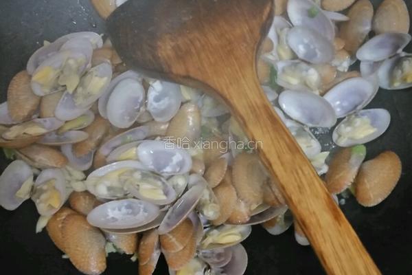 豉汁炒花甲的做法图解4