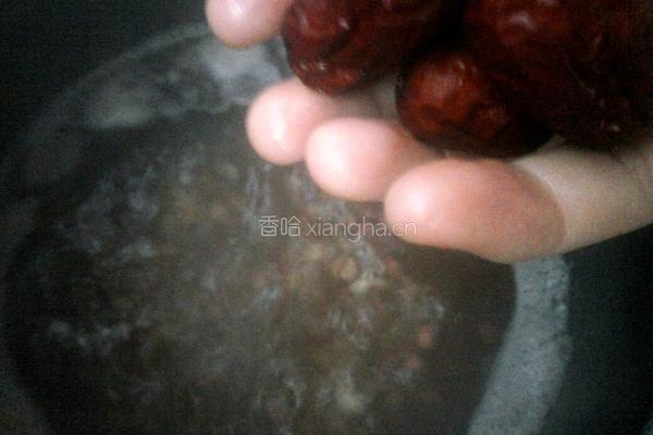 红豆红枣薏米汤的做法图解7