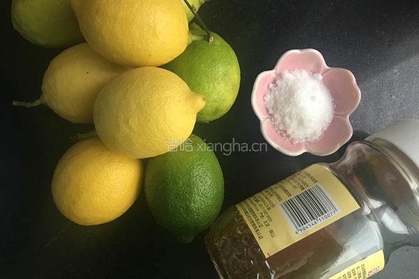蜂蜜柠檬片的做法图解1
