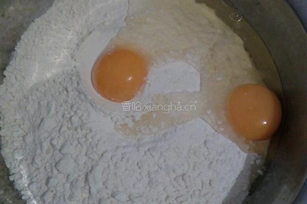 白菜肉末千层饼的做法图解1