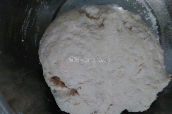 白菜肉末千层饼的做法图解3