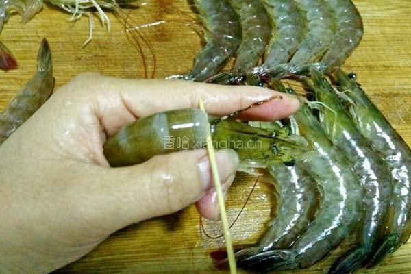 清蒸虾的做法图解2
