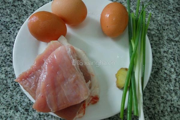 鸡蛋肉末卷的做法图解1