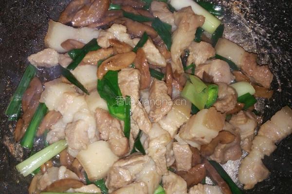 蒜香萝卜干炒肉的做法图解5