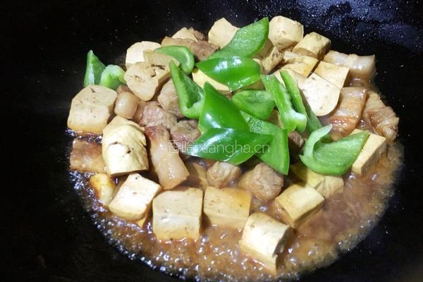 豆干烧肉的做法图解13