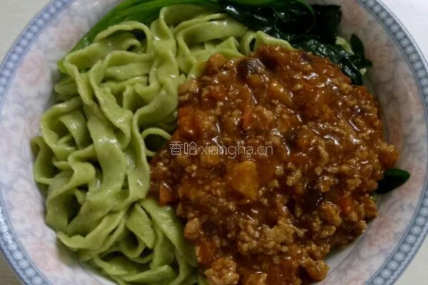 菠菜面条的做法图解9