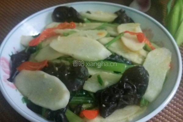 炒山药的做法图解6