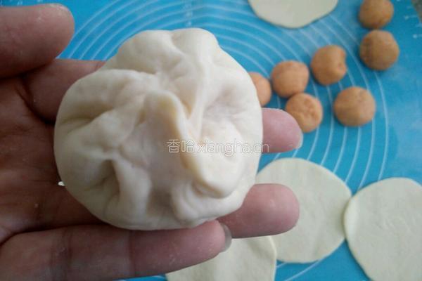 橙薯开花馒头的做法图解13
