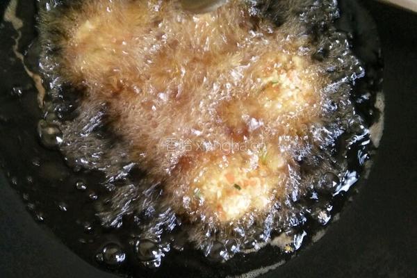 香炸肉饼的做法图解9