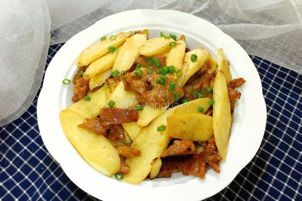 牛肉炒茭白的做法图解15