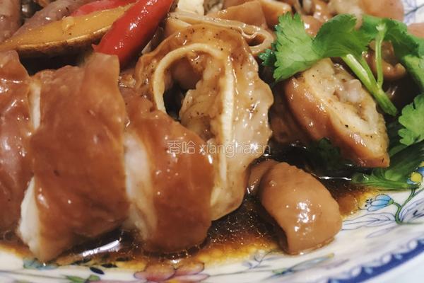 秘制猪肠、的做法图解16