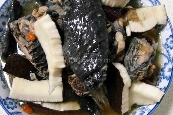 椰子煲乌鸡的做法图解10