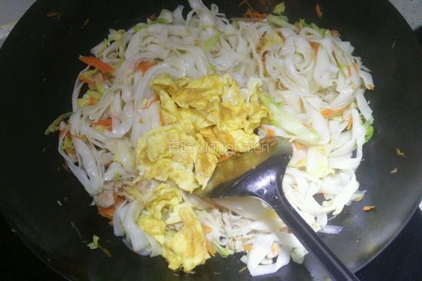 肉丝炒粉的做法图解5