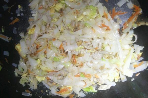 肉丝炒粉的做法图解6